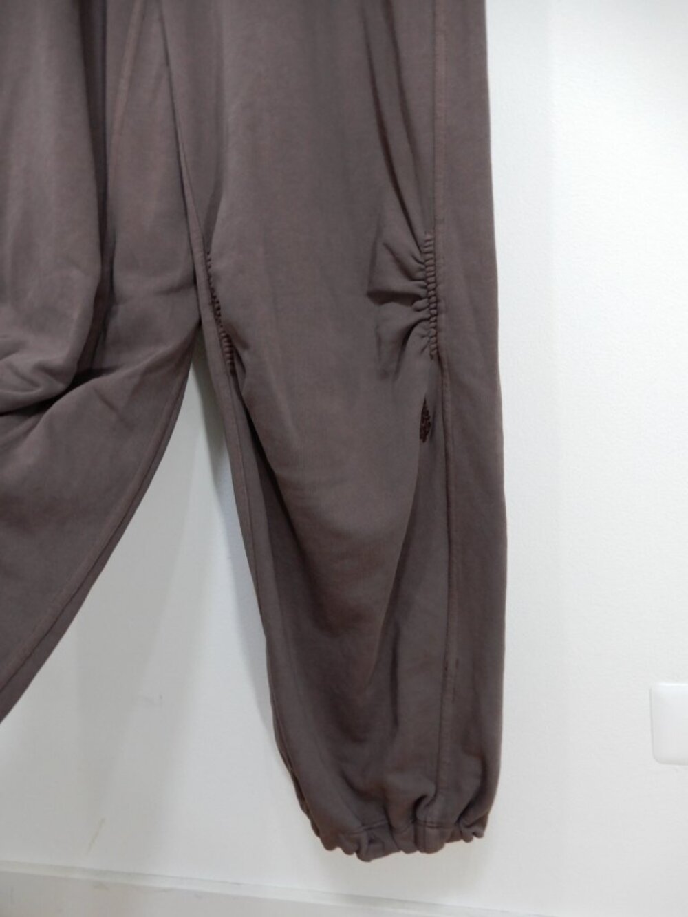 FP Movement Free People Inbound Jumpsuit Size M Dark Espresso Cotton Pockets NEW - Picture 9 of 12